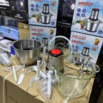 Hachoir Double Tasse 3L - هاشوار مع طاس مزدوج من الزجاج والإنوكس