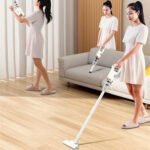 Aspirateur Sans Fil 3 en 1 avec Filtre HEPA - مكنسة كهربائية لاسلكية 3 في 1 مع فلتر وبطارية قابلة للشحن